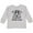 AC-Heather Grey, variant on Inktastic The Worlds Cutest Alarm Clock Boys or Girls Long Sleeve Toddler T-Shirt