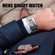 thumbnail image 5 of Reloj Binario Para Hombres Reloj Binario Binario Digital Reloj Binario Con Luz De Fondo Azul Movimiento De Cuarzo Japonés 50m Resistente Al Agua Para Hombres Padres Novios, 5 of 7