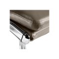 thumbnail image 3 of BBF Modelo - Chair - executive - ergonomic - high-back - armrests - ring-shaped - tilt - swivel - bonded leather - washed gray, 3 of 8