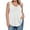02 White, variant on Gleelist Plus Size Tank Tops for Women Bow Detail V Neck Loose Sleeveless Swing Tank Summer Womens Tops Plus Size XL-5XL