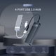 thumbnail image 1 of Hub USB2.0 de 4 puertos ORICO-FL02 Ndcxsfigh Negro, 1 of 9