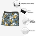 thumbnail image 3 of Yiaed Cartoon Squirrel on Branch Print Men's Soft Cotton Boxer Shorts Breathable Boxers Underwear Moisture-Wicking Underwear Stretch Boxer Briefs for Man-Large, 3 of 5