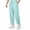 Light Blue, variant on hotojiny Mens Casual Pants Summer Baggy Drawstring Elastic Waist Cropped Trousers Comfy Cinch Bottoms Yoga Beach Pants