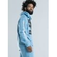 thumbnail image 2 of Crooks & Castles Men's Logo Graphic Pullover Fleece Hoodie Sweatshirt (Medium, Klepto Bandana - Carolina Blue), 2 of 6