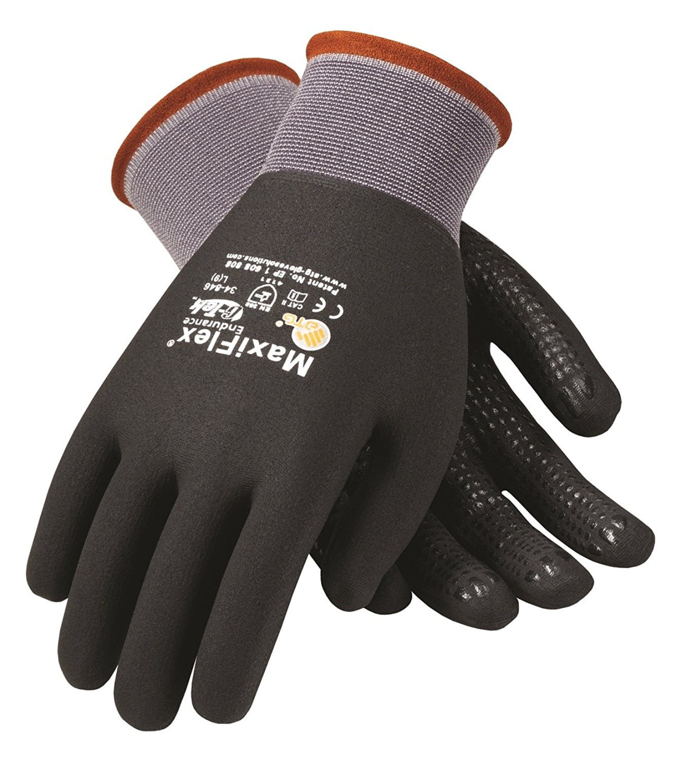 sværd Fabel peregrination G-TEK Maxiflex Endurance 34-846 Seamless Knit Coated Gloves (Large),  MaxiFlex Endurance Features Dotted Palm for Better Grip and Wear By PIP -  Walmart.com