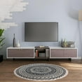 thumbnail image 4 of 90cm Soft Round Area Rugs for Bedroom Dining Room Circle Boho Area Rug Non Slip Washable Chic Bohemian Mandala Indoor Throw Rugs, 4 of 5
