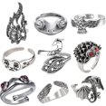 thumbnail image 1 of Cute Animal Open Ring Daily Jewelry For Women Lady Girl, Adjustable, 1 of 2