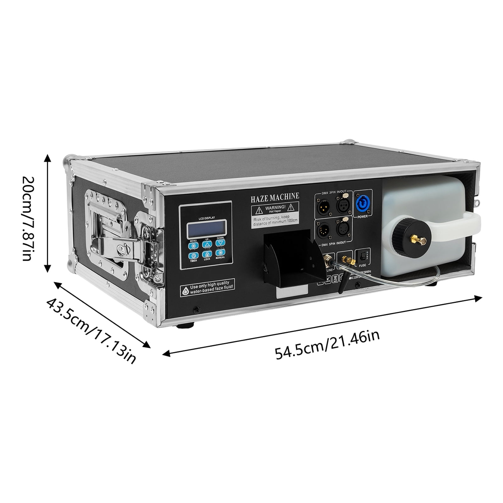 Smoke Machine, 1500W Haze Machine, Portable Haze Machine Outdoor 3.5L