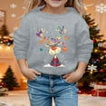 thumbnail image 2 of Veste à Capuche Zippée pour Petite Fille, Veste pour Enfants avec Capuche Zippée, Sweat à Capuche pour Tout-Petit Fille, Sweat à Capuche pour Tout-Petit Fille 4t, Sweat à Manches Longues Col Rond Imprimé Lapin pour Bébé Fille, Chandail Décontracté Doux Gris 6-7 Ans, 2 of 4