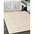 thumbnail image 3 of Ahgly Company Machine Washable Indoor Square Abstract Wheat Beige Area Rugs, 8' Square, 3 of 7