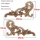 thumbnail image 1 of VZLX-figuras de madera talladas con flores naturales únicas, artesanías, apliques de esquina, marco, puerta de pared, muebles, tallado en madera decorativo, 1 of 4