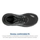thumbnail image 4 of Zapatillas para correr Brooks Addiction GTS 15 para hombre negras talla 10.5 ancho, 4 of 6