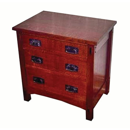 Woodcraft Project Paper Plan To Build Mission Nightstand - Material Not Included