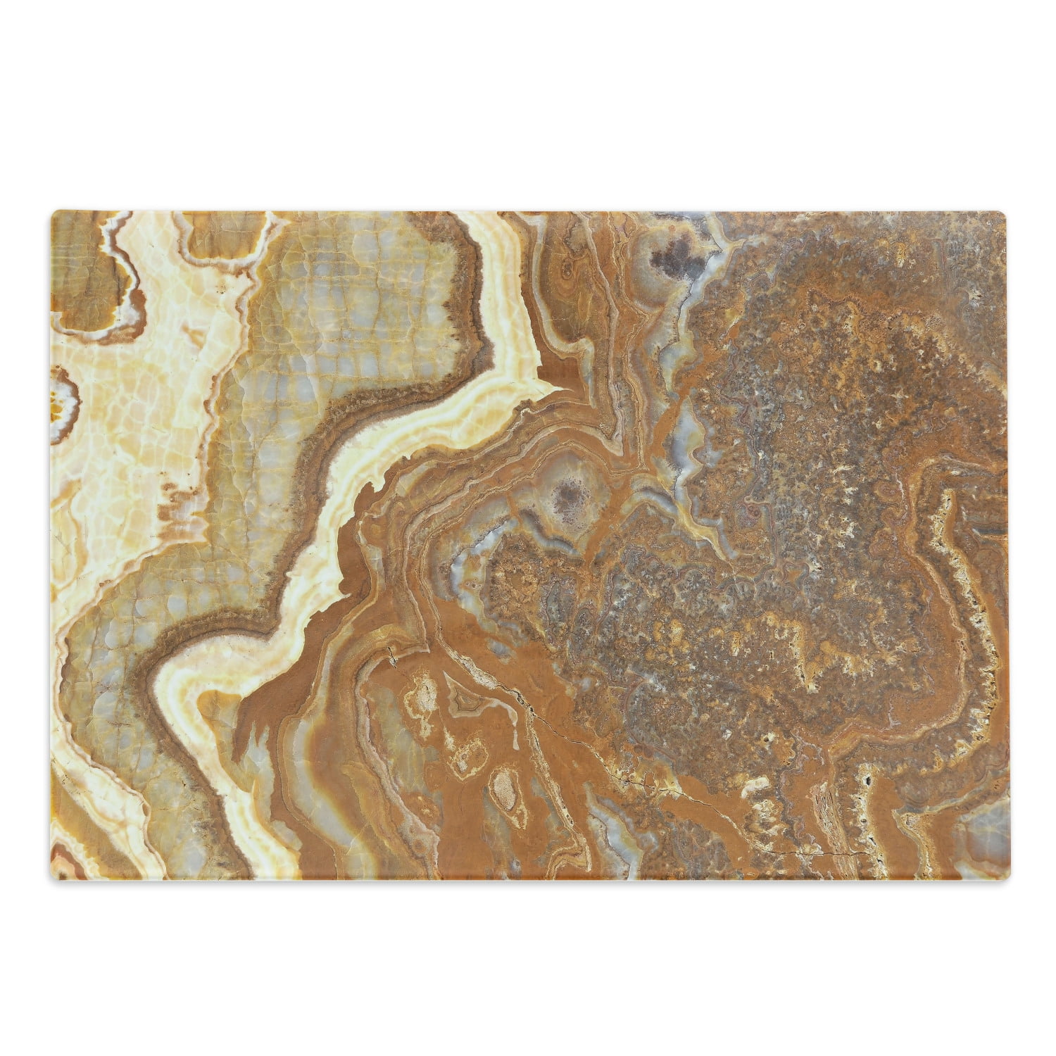 Personalized Glass Cutting Board Glass chopping board Abstract Golden Marble Glass Cutting board Kitchen Decor