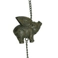 thumbnail image 2 of Rustic Metal Flying Pig Wing Hanging Wind Chime Set Patio Garden Porch Outdoor Decor, 2 of 4