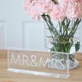 thumbnail image 3 of Coofit Wedding Sign Decorative Acrylic Mr & Mrs Sign Wedding Letters Sign Table Decorations for Wedding, 3 of 8