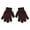 Coffee, variant on 1 Pairs Winter Gloves for Kids Stretchy Warm Boys Girls Children Kids Stretchy Warm Knitted Gloves Assorted Solid Magic Gloves for Toddler(Black,One Size)