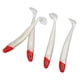thumbnail image 5 of Cebos de Pesca Suave, 4 pcs Swing Perfecto Buen Buen Equilibrio Tail Pesca Señuelos Para Río, 5 of 7