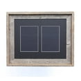 thumbnail image 6 of BarnwoodUSA Rustic Farmhouse Signature Weathered Gray Collage Reclaimed Picture Frame (Two, 5" x 7" openings), 6 of 6