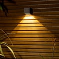thumbnail image 4 of Advancent Lámpara de pared cuadrada a prueba de polvo luz nórdica sólida buena transmisión decoración interior exterior paisaje ecológico Simple Iluminación y accesorios Advancent HA072922-01, 4 of 6