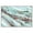 White Floater Frame, variant on Mint Waves Blue Abstract Wall Art Canvas Wall Art by Art Remedy, White Floater Frame, 37" x 25"
