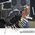 thumbnail image 1 of 18 Herramientas de extracción de terminales de cable, extractor de enchufe de Arnés de Coche, Conector de Selección, Pasador de Engarce, Aguja Trasera para Terminales, 1 of 7
