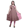 thumbnail image 1 of Bimba Printed Tops For Women Sleeveless AngrakhaKurtiSummer Dress For Girls, 1 of 6