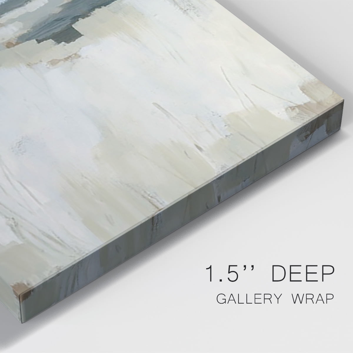 Brushstroke Badlands II Premium Gallery Wrapped Canvas - Ready to Hang