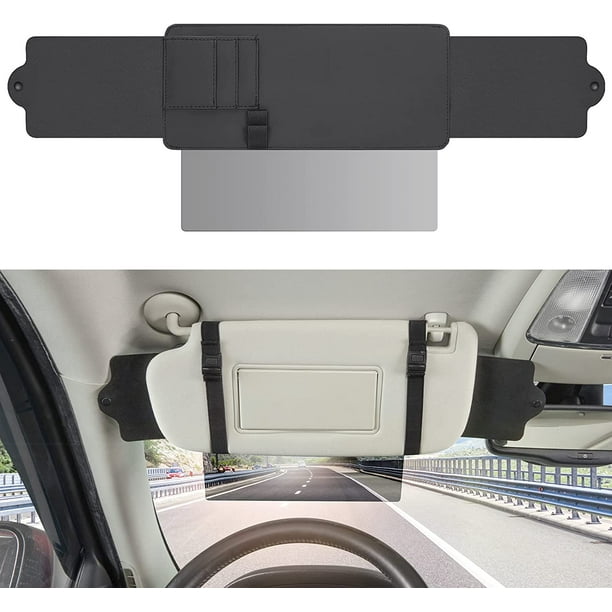 JOYTUTUS Polarized Sun Visor Sunshade Extender for Car, Adjustable Sun