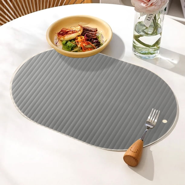 Tapete de Comedor Antideslizante Resistente Al Calor, Ideal para Proteger Superficies Del Calor y Derrames. Uso Versátil para Diversos Entornos de Comedor.