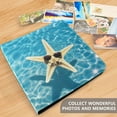 thumbnail image 5 of Leather Cover Photo Album 80 Pockets 4x6 Photos Bookshelf Picture Album Starfish with Sunglasses, 5 of 9