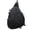 Black, variant on husxh Large Capacity Traveling Chest Bag Nylon Fashion Casual Simple Portable Adjustable Strap Women Messenger Bags for Outdoor