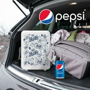 Pepsi Wheeled MIS150PEP Corded Electric Plastic 4 liters Mini Personal Fridge Cooler