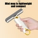 thumbnail image 5 of Mini fregona portátil | Limpiador de suelos compacto y autoexprimible para baño, cocina, vidrio de sobremesa | ABS ligero | Uso en seco y húmedo | Cabezal de esponja absorbente fuerte | 19x15x5cm |, 5 of 7