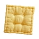 thumbnail image 1 of Cojín cuadrado con forma de galleta para silla, ideal para decorar la oficina y el dormitorio. Amarillo, 1 of 9