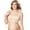 Beige, variant on Cake Maternity Cotton Candy Wirefree Nursing Bra for Breastfeeding, Seamless Maternity Sleep Bra, Heather Blue, X-Large
