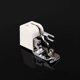 thumbnail image 2 of Sewing Machine Presser Foot Hemming Crimping Accessories Presser Foot Set for Low Sewing Machine Lock (White), 2 of 4