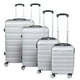 thumbnail image 4 of Travel Elite - Set 4 Maletas de Viaje, G (25 kg), M (20 kg), C (10 kg), Carry On (8kg) plateado Unitalla, 4 of 10