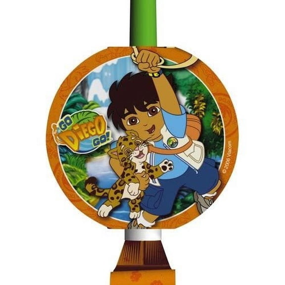 Go Diego Go! Medallion Blowouts / Favors (8ct)