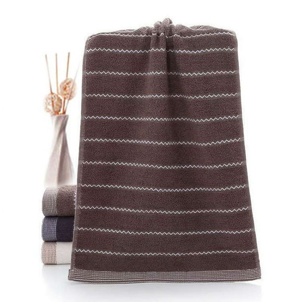 Zhuge 3 toallas de mano para baño, multiusos: para baño, fitness, ducha, deportes, etc., se adaptan a diversas situaciones sin esfuerzo. Toalla negra de 34 x 74 cm (color café).