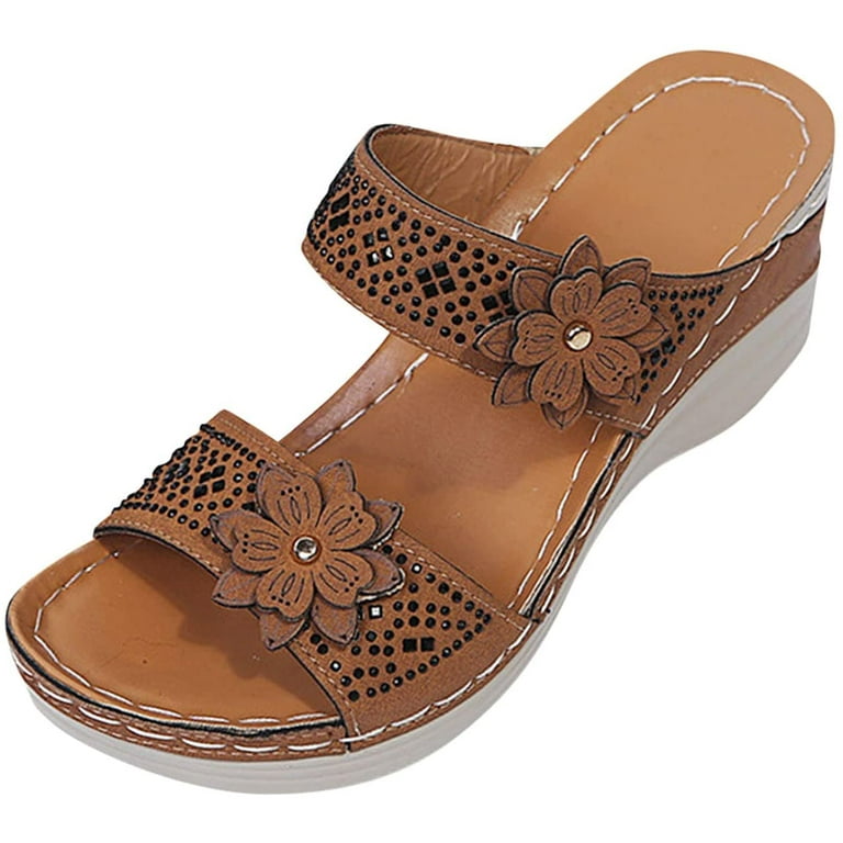 Sandalias para mujer en walmart sale
