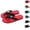 Red, variant on Clossjun Men's Soft Sandals Water friendly Casual Daily Wear Flip Flops With Comfort Foam Footbed Summer Vacation Slipper 40