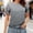Dark Gray, variant on ATENAR T Shirts for Women Breathable Shirts Fashion Casual Tops Hot Pink XL