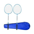 thumbnail image 5 of funtasica Badminton Rackets Set, Portable Badminton Shuttlecock with Rackets Bag, Badminton Rackets for Women And Men, Outdoor Courtyards blue, 5 of 8