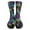D, variant on Women‘s Carnival Print Socks, Breathable Crew Socks with Colorful Festival Patterns, for Mardi Gras, Parties, Cosplay & Fun Outfits B 1pcs