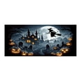 thumbnail image 1 of Halloween Garage Door Banner Festive Quirky Design Cloth Material Large Size Weather Resistant Easy to Install for Halloween Party Garage Decoration, 1 of 1