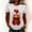 A722 Multicolor, variant on Women's Funny Pig 3D Graphic T-Shirts Novelty Animal Face Print Summer Tops Casual Short Sleeve Crewneck Tees Comfortable Relaxed Fit Shirts Basic Daily