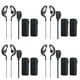 thumbnail image 1 of 8 Piezas Mini Walkie Talkie 400-470MHz Radio Bidireccional 3W Transceptor Auricular Auricular Orejera Alimentado por USB, 1 of 5