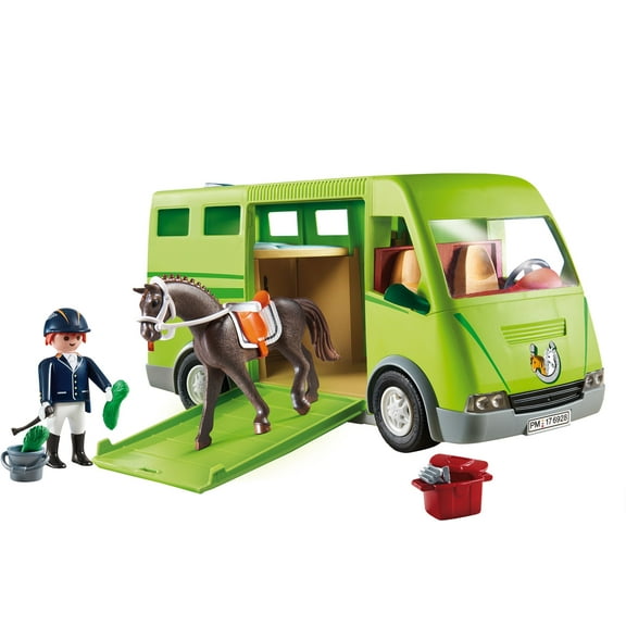 PLAYMOBIL Horse Transporter Doll Playset