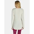 thumbnail image 4 of ClimateRight by Cuddl Duds Stretch Fleece Women's Long Sleeve Crew Neck Base Layer Top, Sizes XS to 4X, 4 of 4